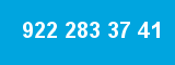 922 283 37 41 922 283 37 41